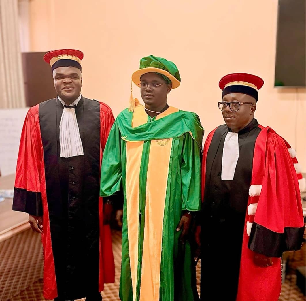 Gouvernance financière au Tchad : Hassan Moctar Kalibou décroche son doctorat avec brio à l’Université Panafricaine