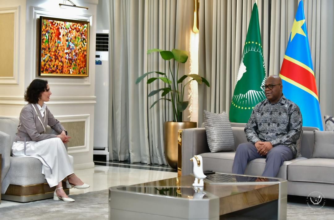 RDC : le président Tshisekedi a reçu la commissaire Européenne chargée de l'aide humanitaire