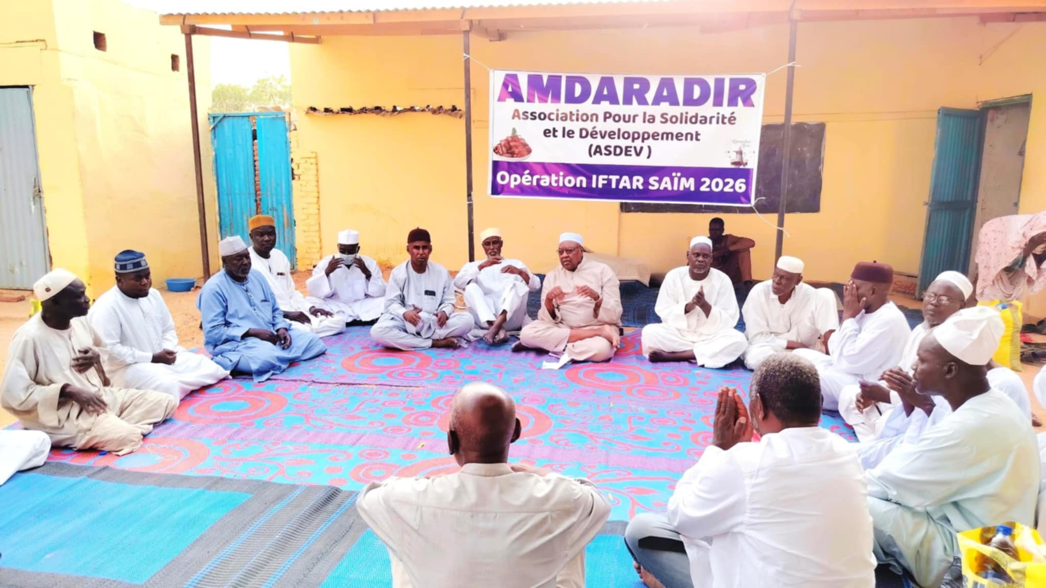 Tchad : à Abéché, l’ASDEV lance son opération Iftar Sayim 2026