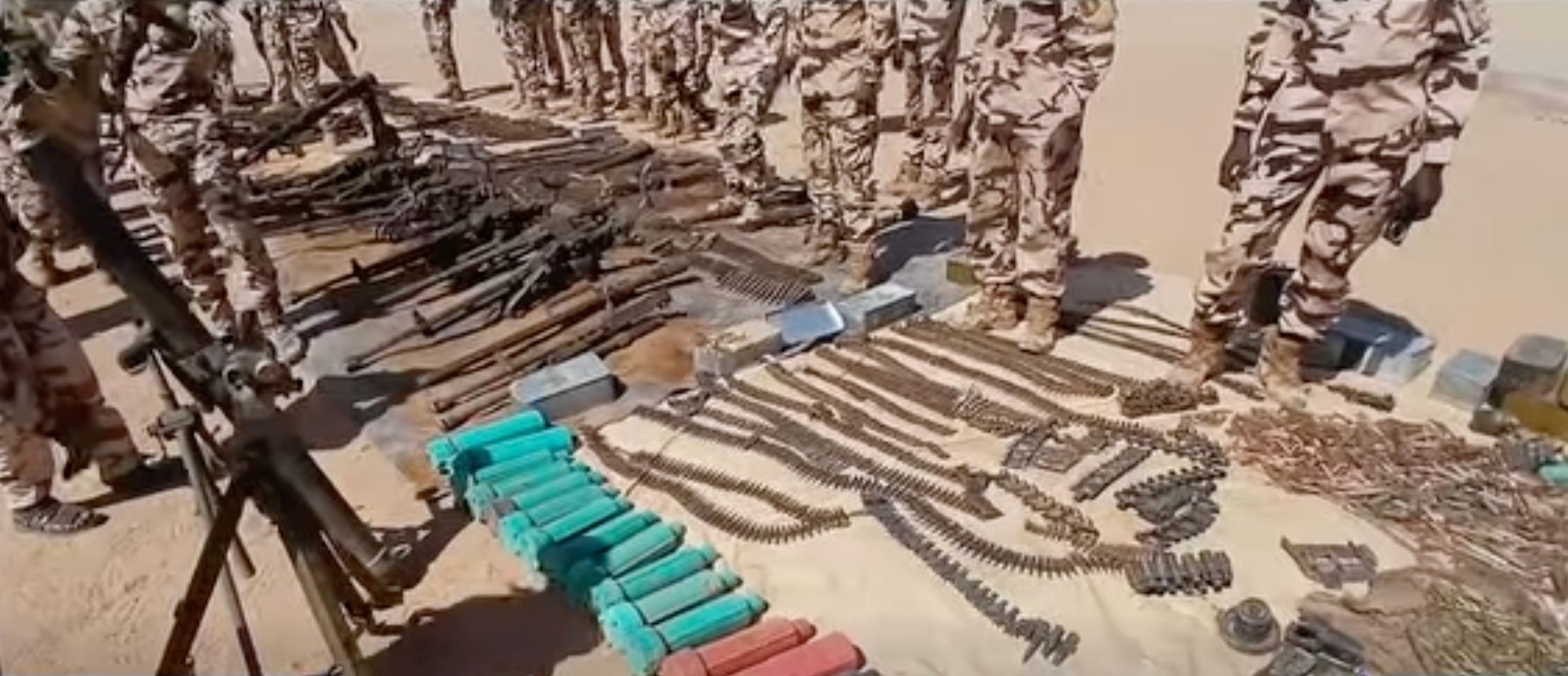 Extrême Nord : la force conjointe intercepte des armes lourdes à la frontière Tchad–Libye