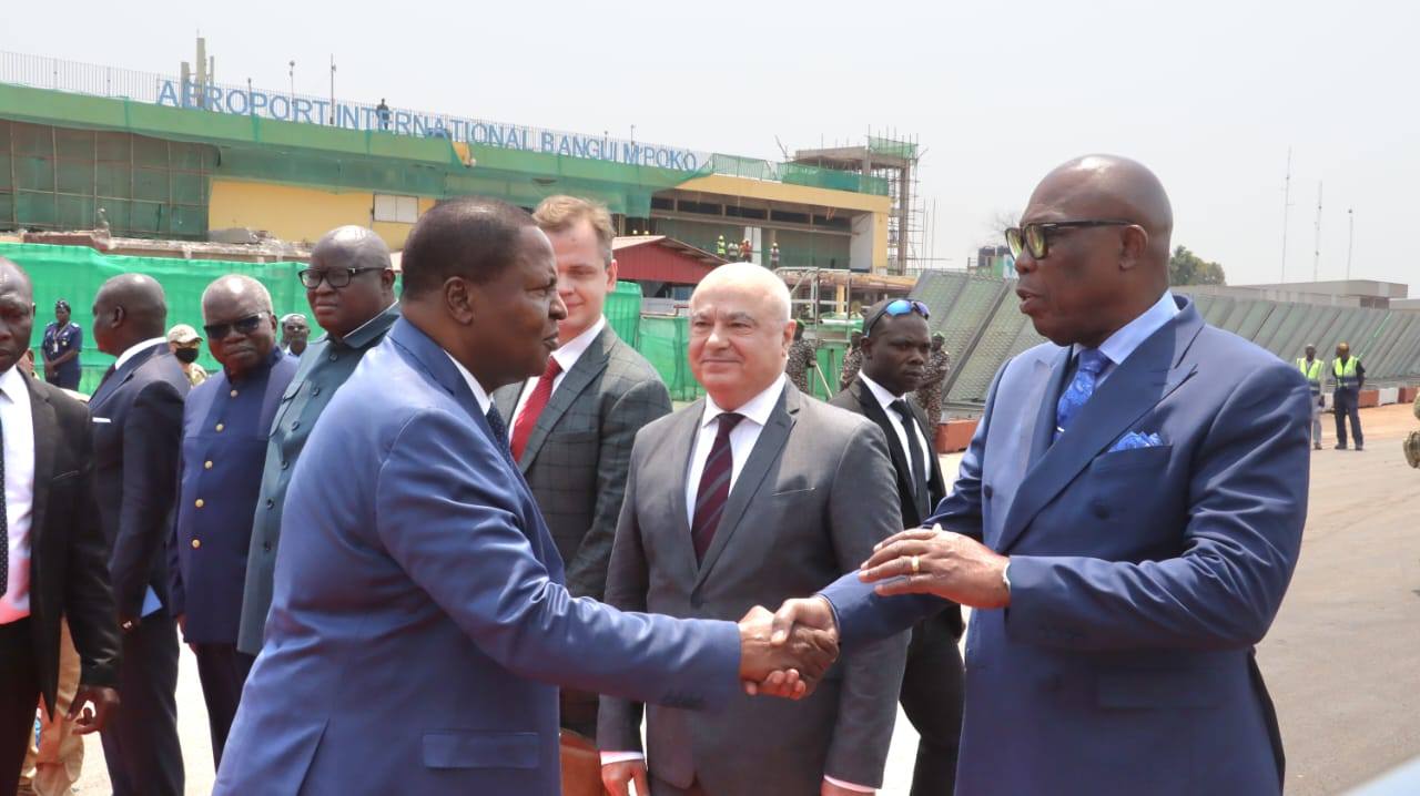 Le Président Faustin Archange Touadéra en visite de travail d’une semaine en Russie