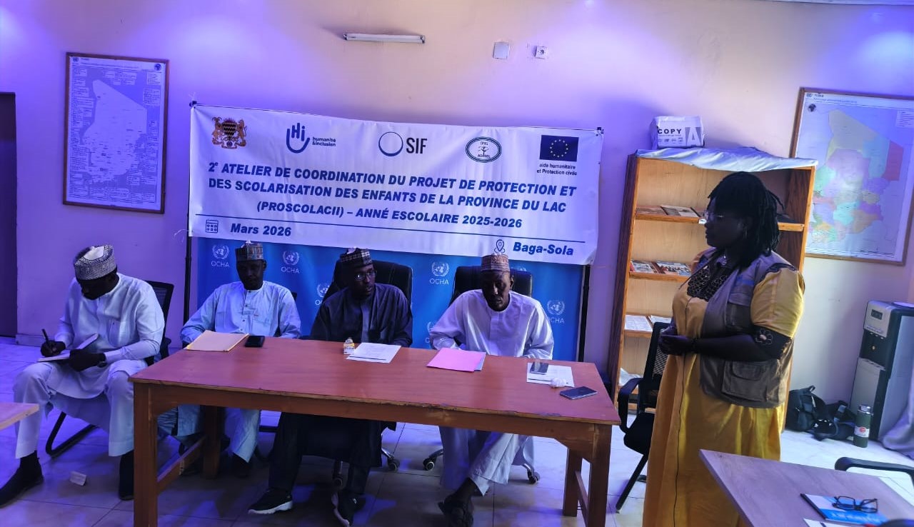 Tchad : le PROSCOLAC II renforce la coordination pour la protection et la scolarisation des enfants du Lac à Bagasola