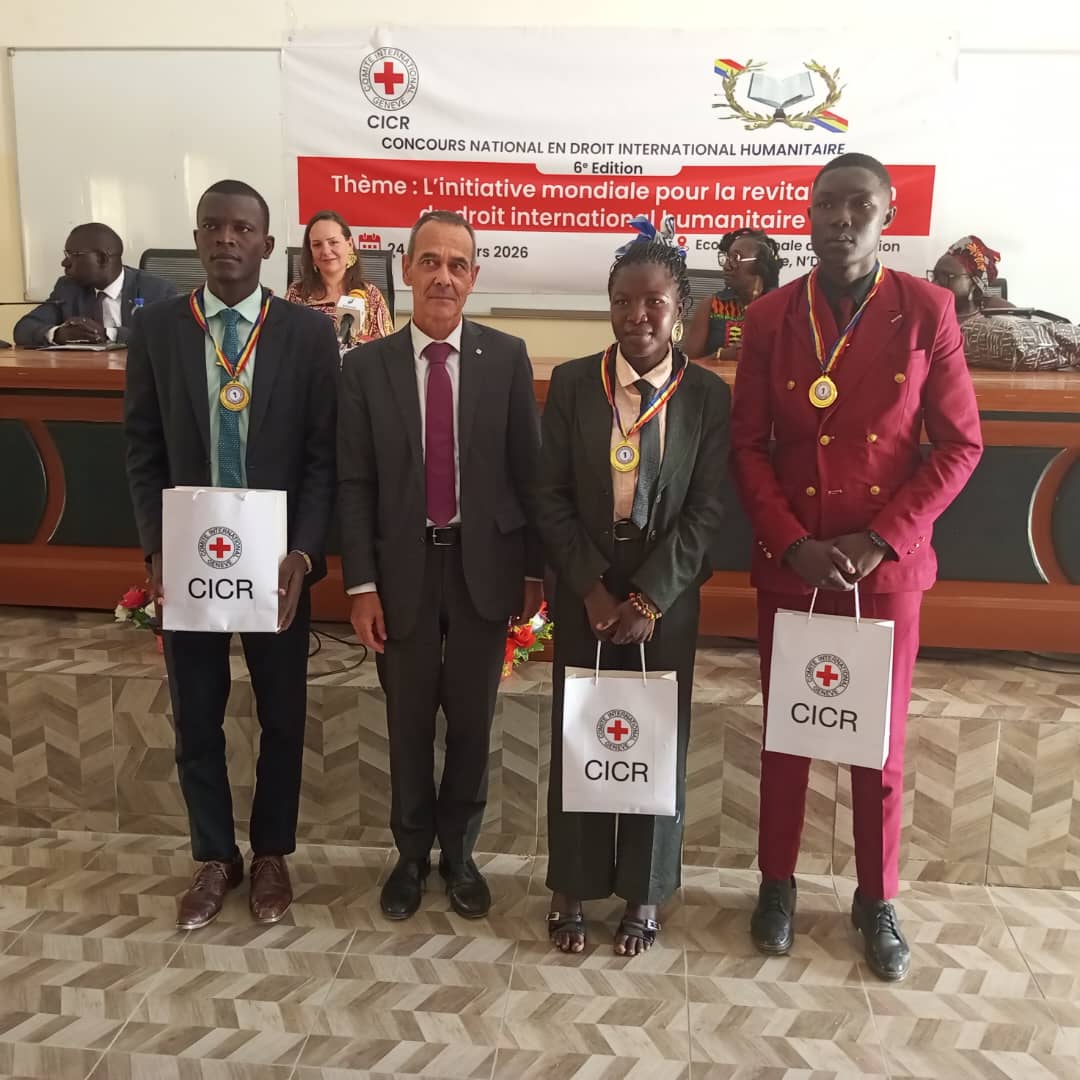 Tchad : le CICR clôture son concours national en droit international humanitaire