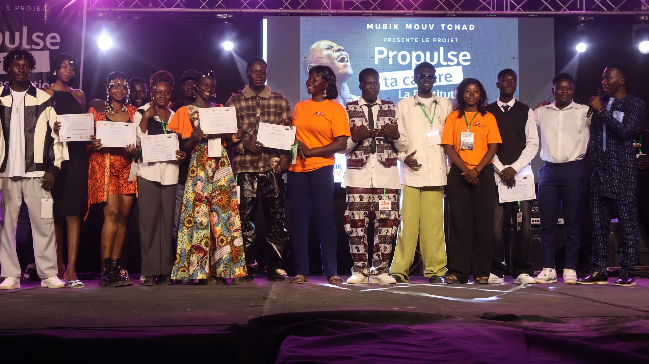 Tchad : Black Mind Musik célèbre l’émergence d’une nouvelle génération d’artistes