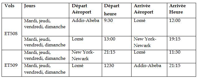 Ethiopian Airlines augmente sa fréquence de vols vers New York quelques semaines après le lancement de la nouvelle ligne