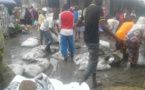 N'Djamena : Le marche à Mil délabré après des fortes pluies
