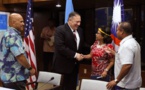Pompeo : « Vos petites îles sont de grands bastions de la liberté »