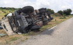 Tchad : un gros porteur fait un tonneau à Mongo