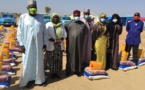 Tchad : la STE remet des dons de vivres et points d’eau aux sinistrés de Walia