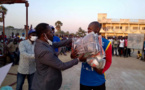 Tchad : l'antenne de l'ONAJES du Logone Occidental remet du matériel sportif aux jeunes