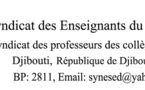 Djibouti : La répression à l’égard des enseignants continue, plus de 63 enseignants sur le point d’être radiés