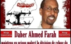 Djibouti - Daher Ahmed Farah : dirigeant politique, séquestré par le régime de Guelleh