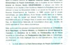 RCA : Le FDPC annule sa participation au Dialogue de Brazzaville et suspend toute négociation avec le Gouvernement