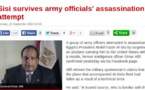 موقع بريطاني: السيسي ينجو من محاولة اغتيال الإثنين,
