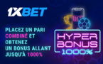 Restez rentable avec l'hyper bonus garanti 1xBet