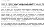 RCA : Le FPRC met en garde contre les tentatives de discrédit du mouvement 