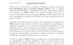 Tchad : Le PRSN déplore l'usage de la force par la police