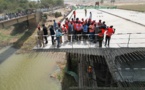 Tchad : Visite du Premier ministre sur le chantier du 3e pont sur le fleuve Chari à N'Djaména