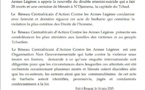 Le Réseau Centrafricain d'Action Contre les Armes Légères condamne les attentats de N’Djamena 