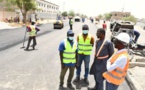 Tchad : Le directeur de la voirie urbaine inspecte les travaux de construction de la voie de contournement de Ndjamena