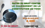 Togo : Le Front Touche pas à ma Constitution mobilise contre la révision constitutionnelle