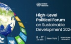 Le Forum politique de haut niveau sur le développement durable démarre aujourd'hui