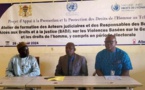 Tchad : les acteurs judiciaires d'Abéché formés sur les VBG et les Droits de l'Homme