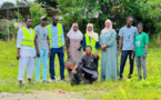 Tchad : Youth Volunteers Chad Act4SDG plante des arbres à l'Université Roi Fayçal