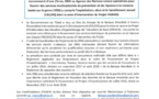 Tchad : Avis à manifestation d’interêt du Projet PARAEB pour un recrutement (firme, ONG ou Agence des Nations-Unies)
