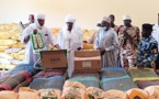 Tchad : au Batha, le gouverneur reçoit un don de vivres destiné aux sinistrés des inondations