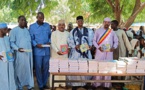 Tchad : au Batha, remise des kits scolaires et des frais d'inscription à 400 élèves du primaire
