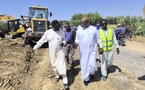 Tchad : le ministre de l’Aménagement du territoire fait une descente au quartier Mandjafa