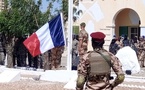 Tchad : Le drapeau français officiellement abaissé à la base militaire française d'Abeché liassant place au drapeau du Tchad
