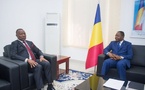 Tchad : Le président de la Cour Constitutionnelle gabonaise reçu à la Primature à Ndjamena
