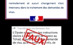 L'Ambassade de France au Tchad dément les rumeurs de suspension des visas
