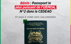 Le Bénin brille sur la scène internationale : son passeport classé premier de l'UEMOA