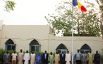 Tchad - Patriotisme et engagement : Le Ministère de l'Eau et de l'Énergie honore le drapeau national