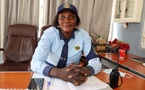 Tchad - SENAFET : Koudjalta Eveline exerce le métier de sécurité, longtemps considéré comme un métier masculin
