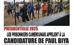 Cameroun - Insolite : Appel des prisonniers à la candidature de Paul Biya pour 2025
