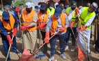Tchad : Une grande opération de salubrité  organisée au marché de Mil dans le 4ème arrondissement de N'Djaména