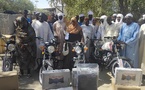 Tchad : à Abéché, le Programme APAJ remet des moyens roulants aux responsables de l'Alpha du Ouaddaï