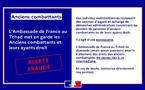 Alerte à la Fraude : Mise en Garde Importante de l'Ambassade de France au Tchad à l'attention des anciens combattants, de leurs familles et ayants droit