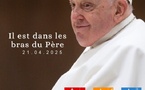 Urgent - Nécrologie : Décès du Pape François