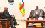 RCA/CEMAC : Le Président Touadéra reçoit le Président de la Commission de la CEMAC en préparation du Sommet de Bangui