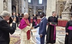Vatican City : Le Tchad assiste à la messe d'inauguration du Pontificat du Pape Léon XIV