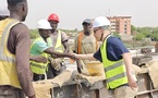 Tchad – L'Ambassadeur de Chine inspecte le chantier du Pont de Chagoua