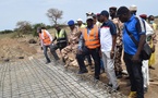 Tchad - Réhabilitation de la route Am-Timan – Aboudeïa : Le Délégué Général inspecte l’avancement des travaux