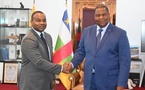 RCA : Le Ministre équato-guinéen des Transports reçu par le Président Touadéra