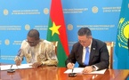 Burkina Faso-République du Kazakhstan : un mémorandum d’entente signé
