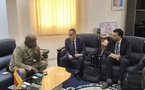Tchad : Le Ministre de l'Aménagement du Territoire reçoit le DG d'ETAFAT pour le projet PILIER